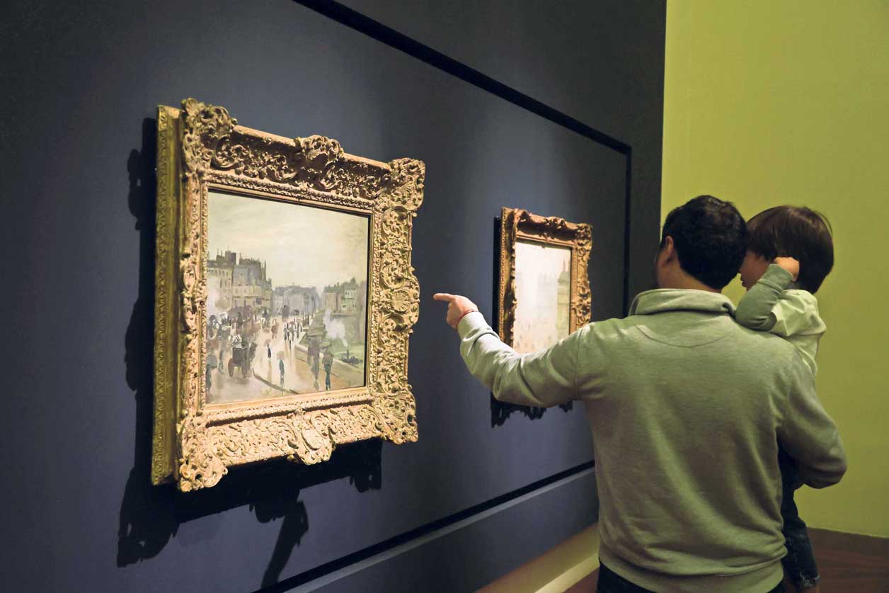 Impresionistas triunfan en Bellas Artes