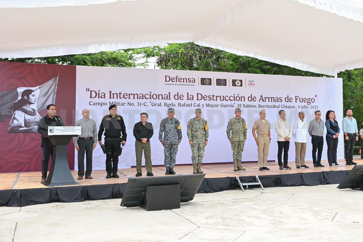 Destrucción de armas, un paso hacia la paz: ERA
