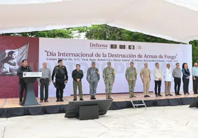 Destrucción de armas, un paso hacia la paz: ERA