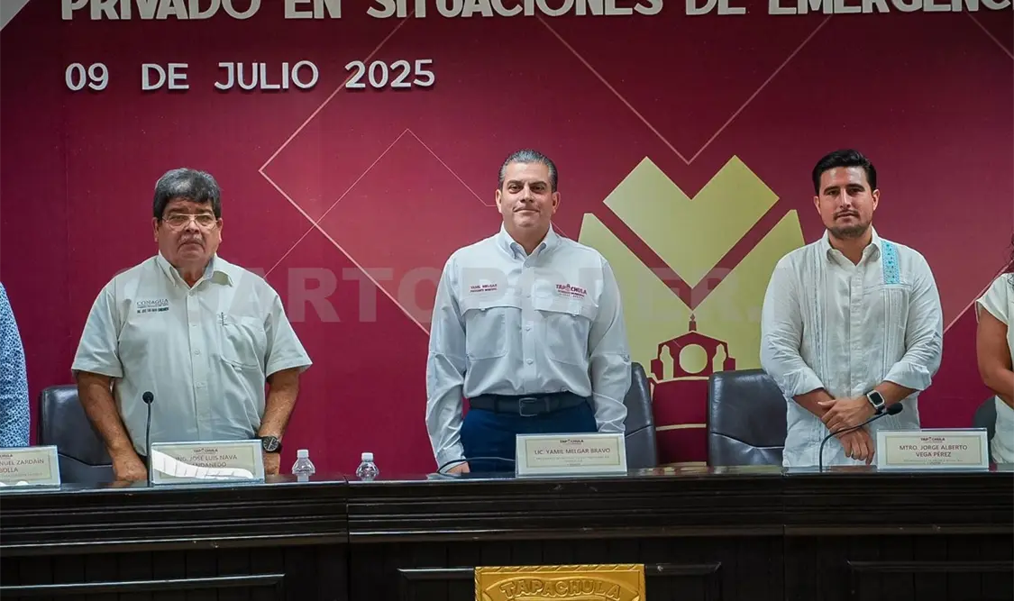 El alcalde Yamil Melgar participó en la Instalación del Comité de Abasto Privado en Situaciones de Emergencia. CP