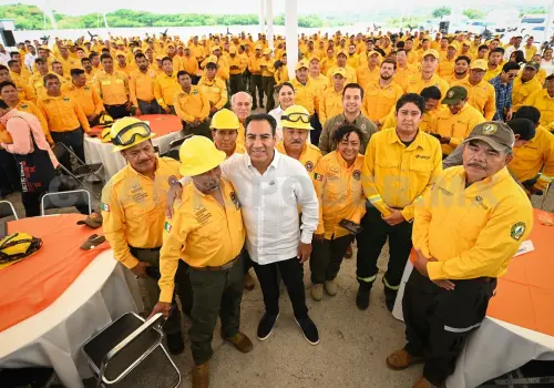 Destacan coordinación para prevenir y combatir incendios