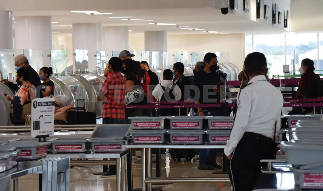 De enero a mayo del presente año, 916 mil 636 turistas arribaron a esta entidad por vía aérea. CP