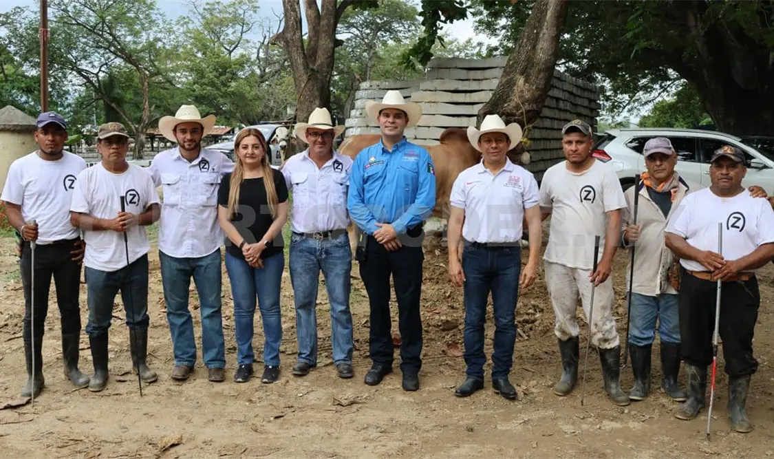 El titular de la SSP sostuvo una reunión de trabajo con integrantes de la Asociación de Criadores de Razas Puras del estado. CP