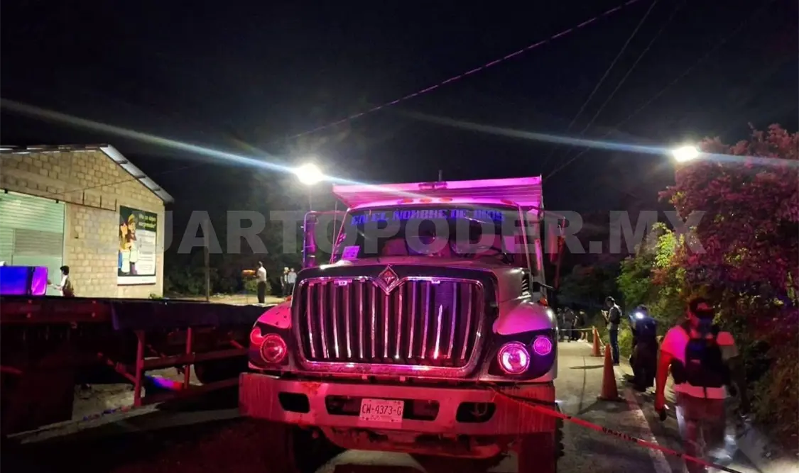 Falleció al instante, por lo que al momento en que llegó la ayuda médica no había nada por hacer. Cortesía