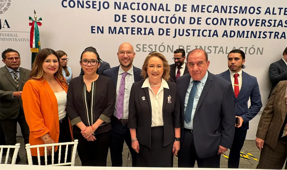 La ministra Yasmín Esquivel Mossa asistió al Consejo Nacional de Mecanismos Alternativos de Solución de Controversias. Cortesía