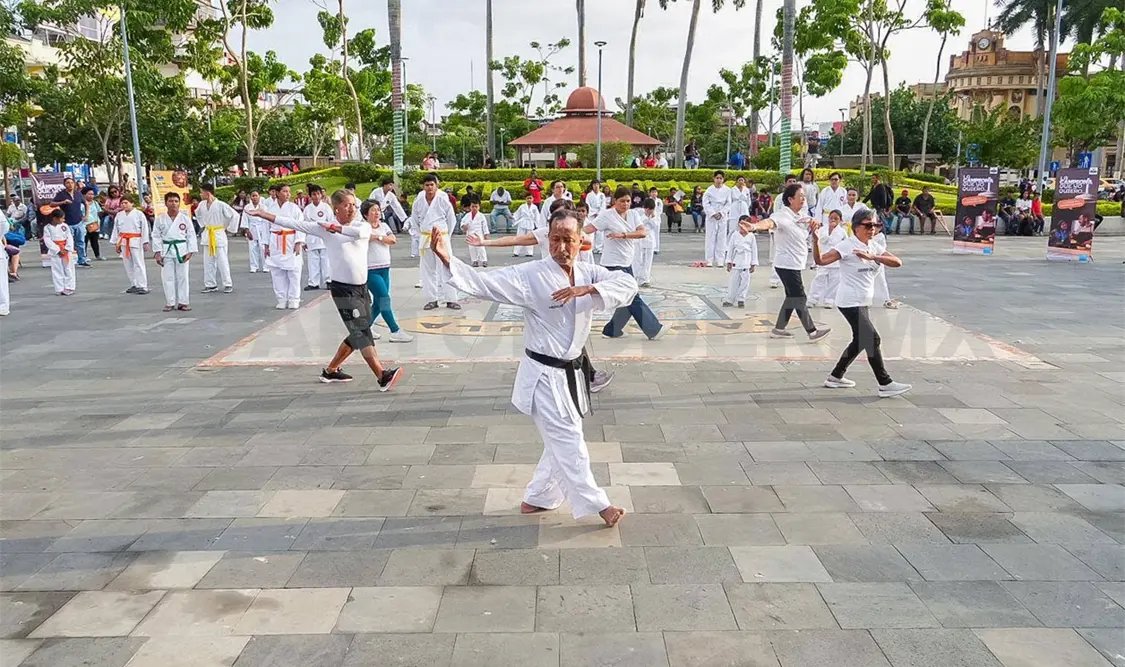 Realizan con éxito Festival de Artes Marciales