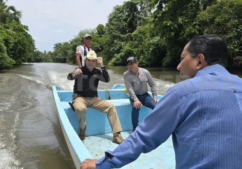 Fiscal informa sobre hallazgo de cadáveres en río