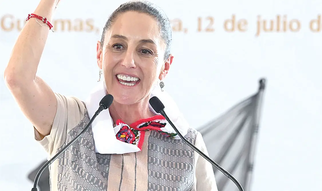La mandataria destacó que un equipo del Gobierno de México viajó a Washington para seguir con las mesas de trabajo. Cortesía