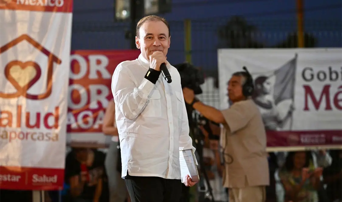 Cuenta usted, señora presidenta, con el apoyo del pueblo de Sonora y de su gobierno en este nuevo embate: Durazo. Cortesía