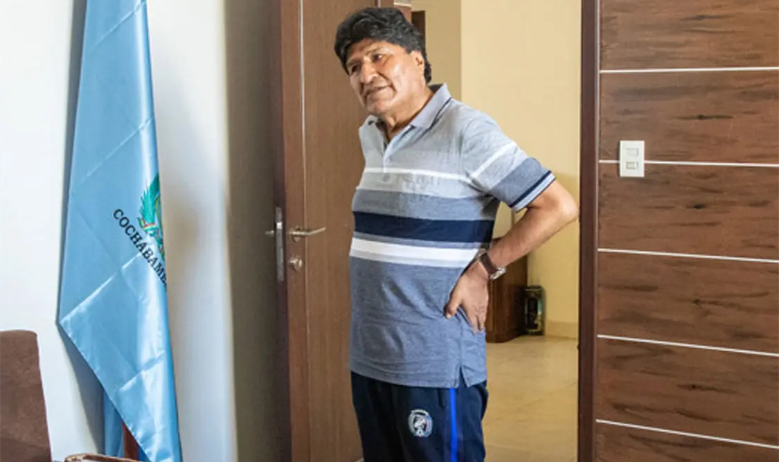 Evo Morales aseguró que el citado equipo está conformado por ecuatorianos, brasileños y venezolanos. Cortesía