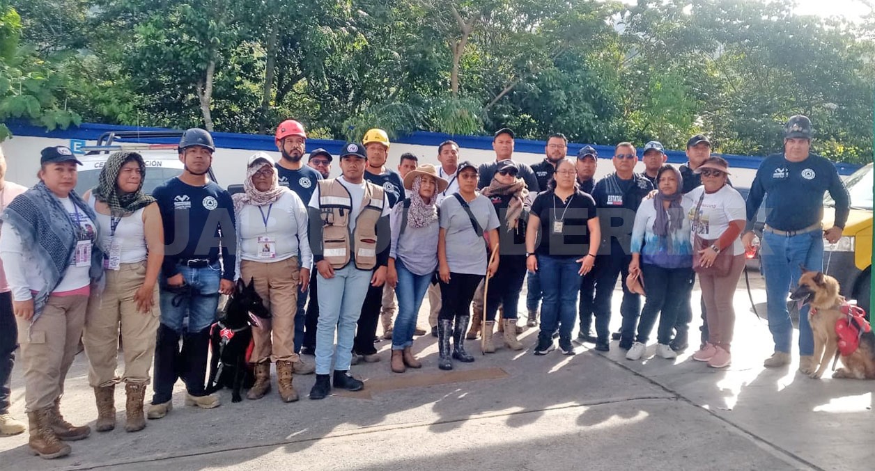 Llegan madres buscadoras a Yajalón
