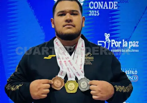 Chiapas cierra con tres preseas la Olimpiada Nacional