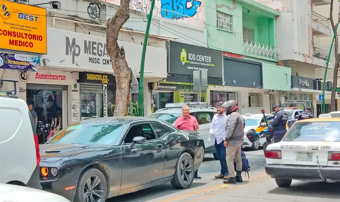 El choque fue por alcance, ya que uno de los involucrados no guardó la distancia necesaria. Ulises Villalobos / CP