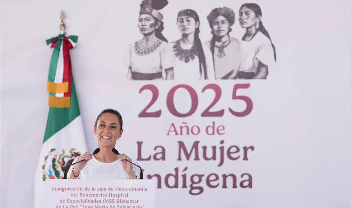 Inaugura obras de salud en BCS y dice que la soberanía es primero. El Universal