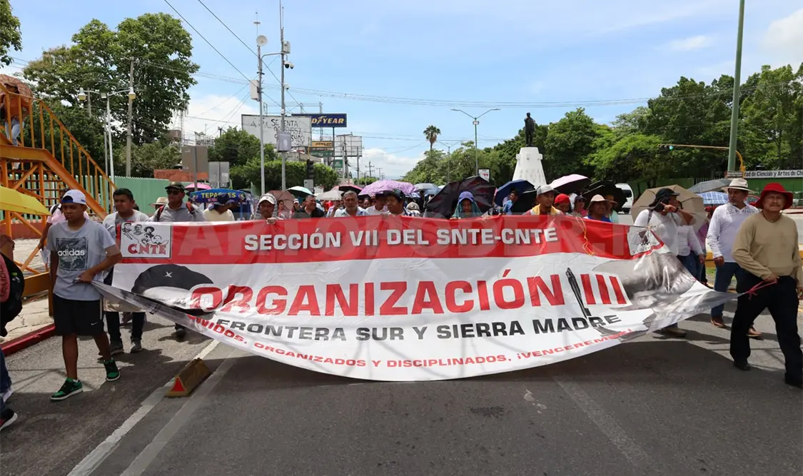 Docentes exigen transparencia y respeto laboral. Carlos López / CP