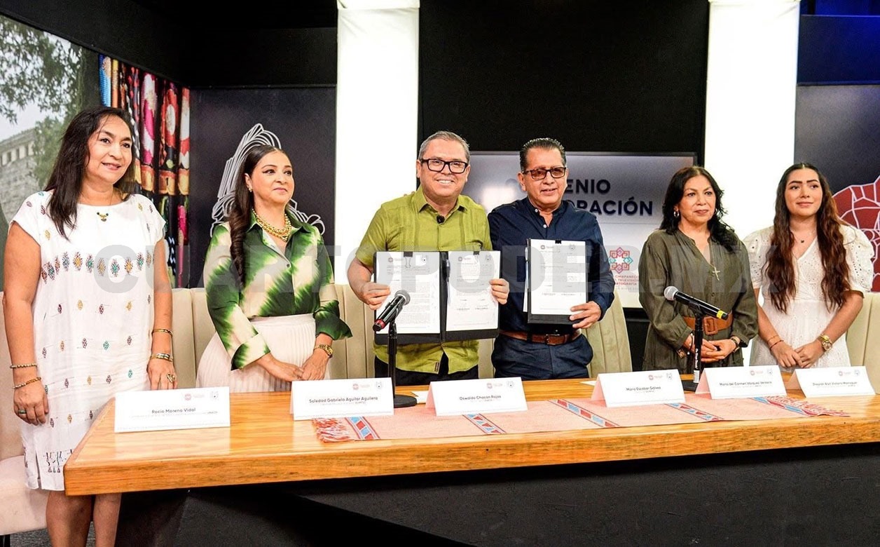 Suscribe Unach convenio con el SCHRTyC