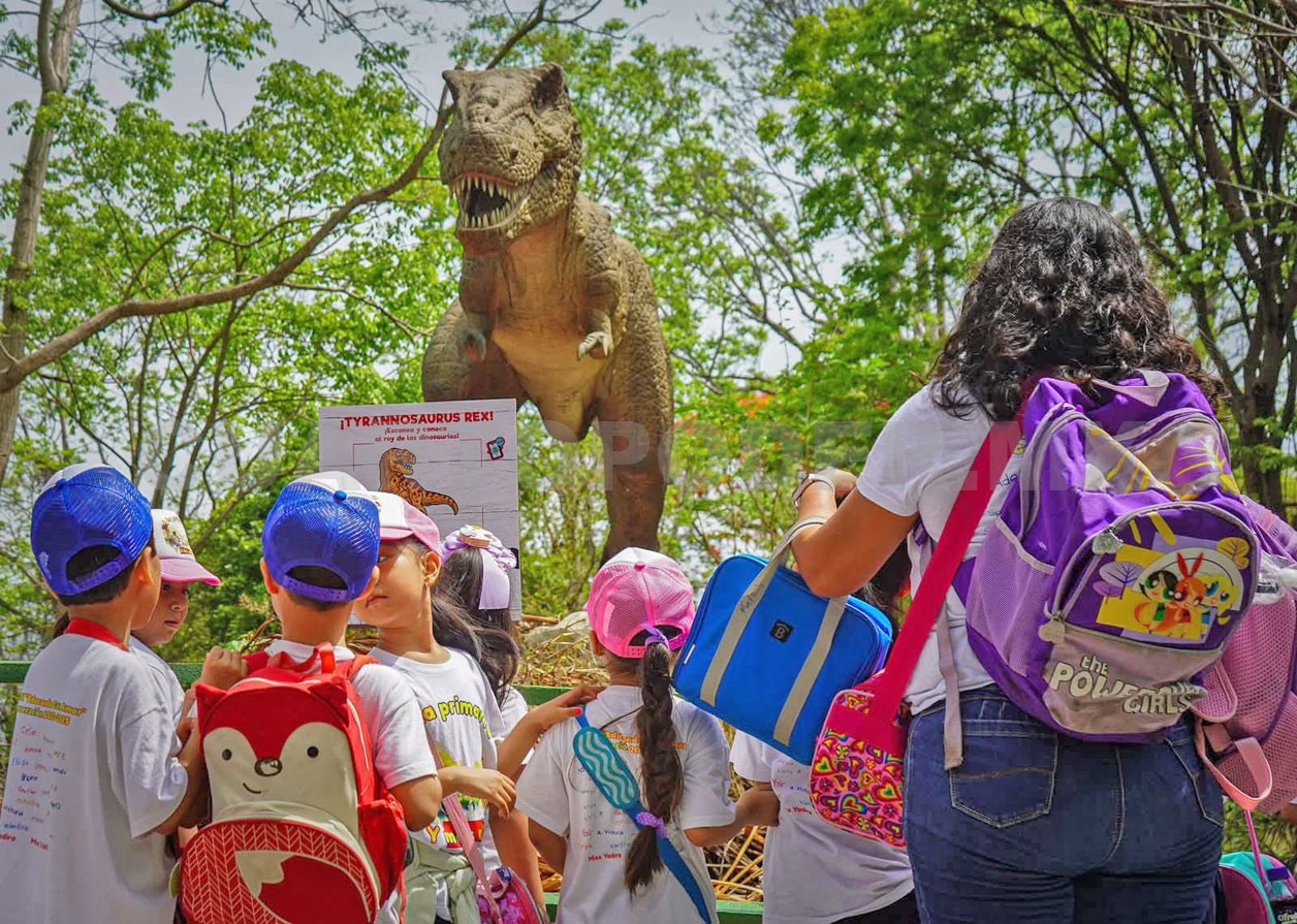 Invitan a redescubrir una experiencia con dinosaurios