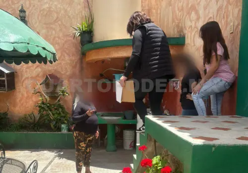 Ministerios visitan a víctimas de violencia