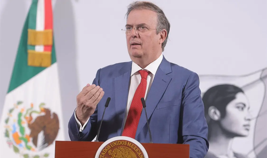 Ebrard recordó que esto ya había ocurrido en enero, cuando anunció la imposición de aranceles al 25 %. El Universal