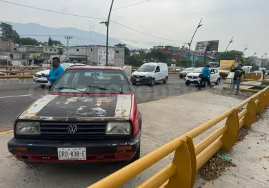 Colisionan por alcance en el libramiento Norte