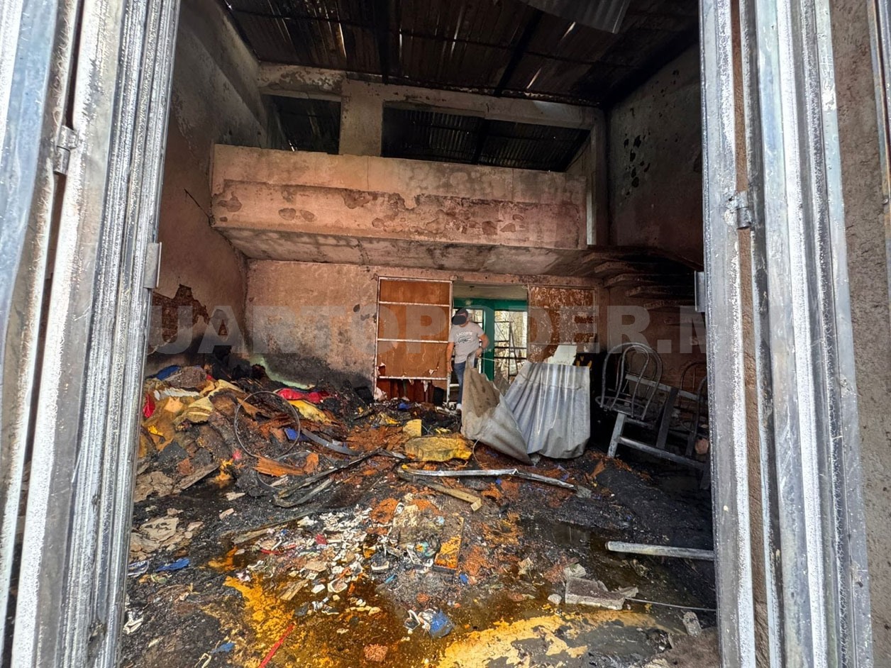 Indigentes causan siniestro en casa abandonada