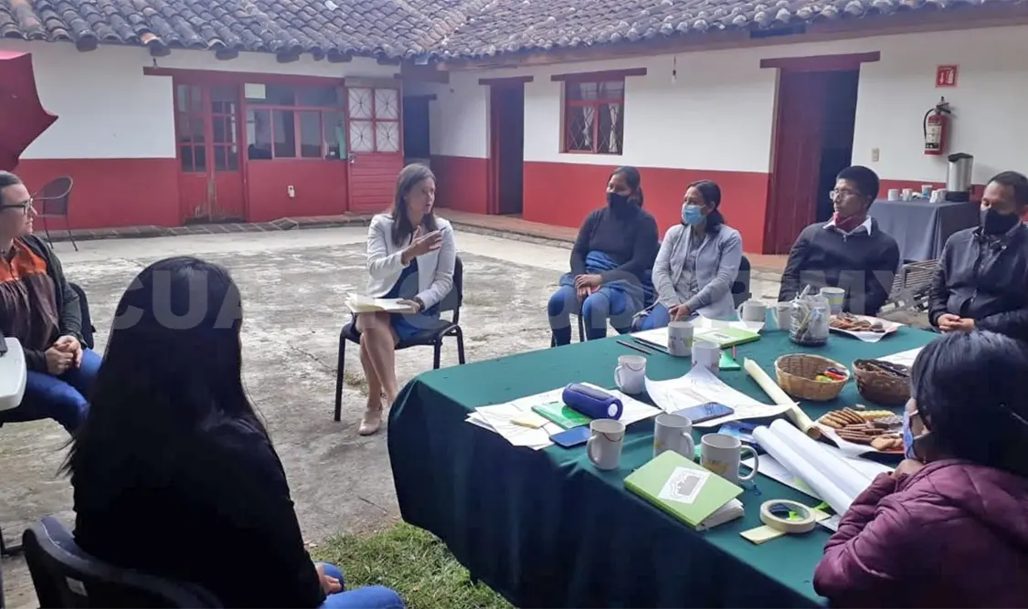 La embajada aproximó el proyecto a comunidades de Chiapas. Cortesía