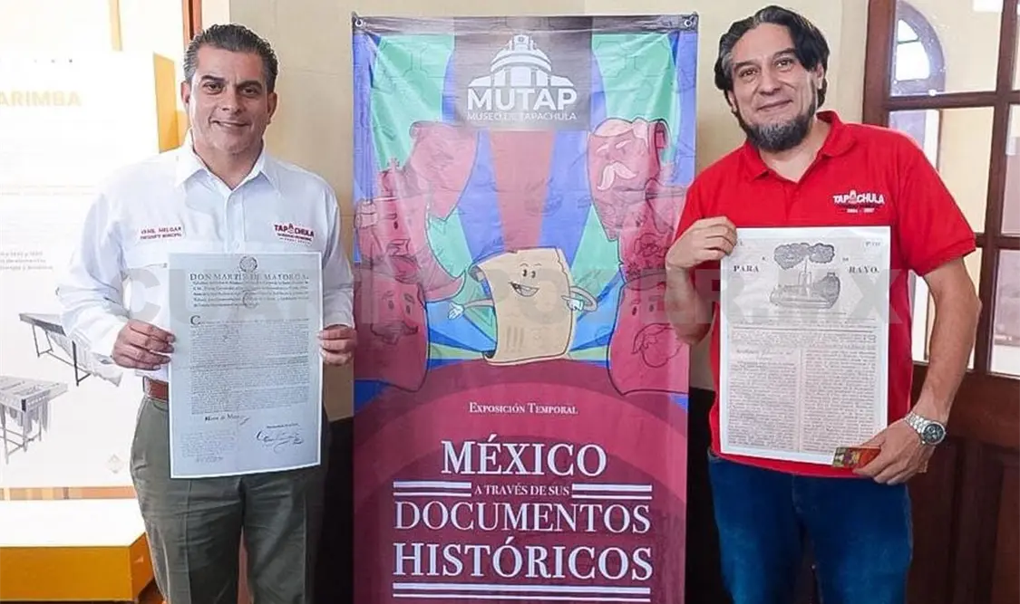 Yamil Melgar invitó a las familias a conocer las salas permanentes y temporales del Museo de Tapachula. CP