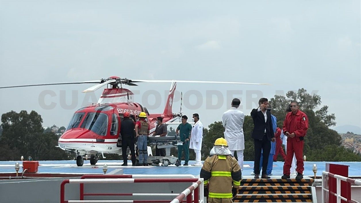 Traslado aeromédico en apoyo a emergencia neurológica