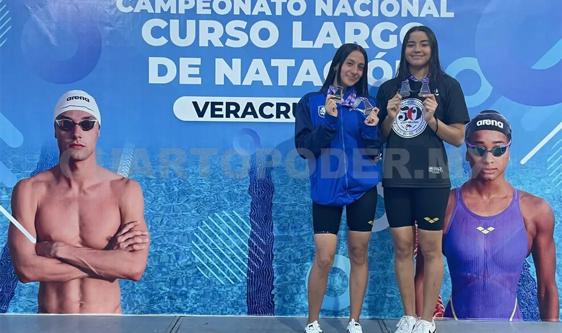 Ariadna Sarmiento Monzón fue la atleta más destacada al conseguir un oro y dos bronces. Cortesía