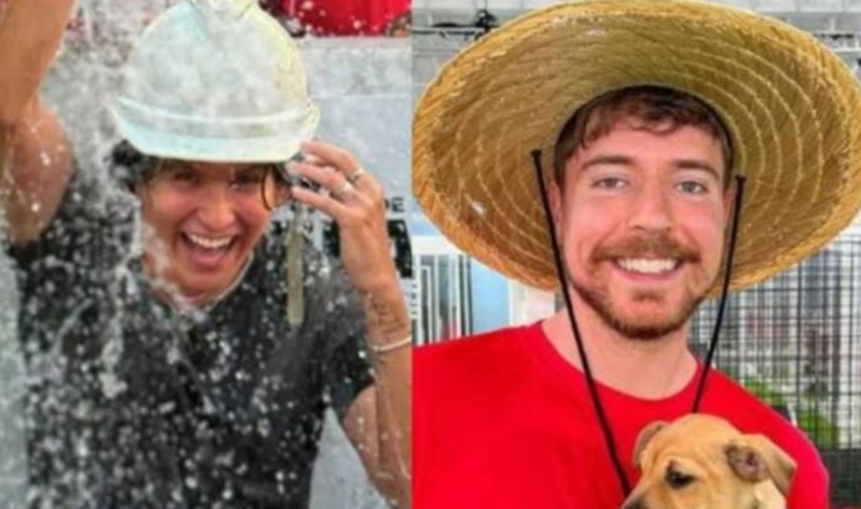 Alexis Omman colabora con Mr. Beast