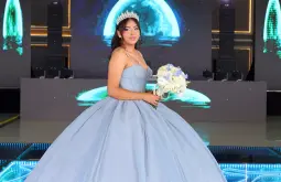Lució como una princesa