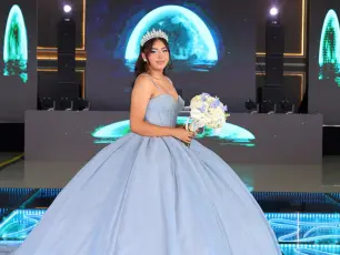 Lució como una princesa