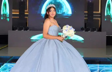 Lució como una princesa