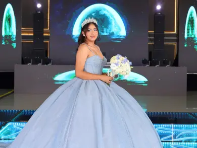 Lució como una princesa
