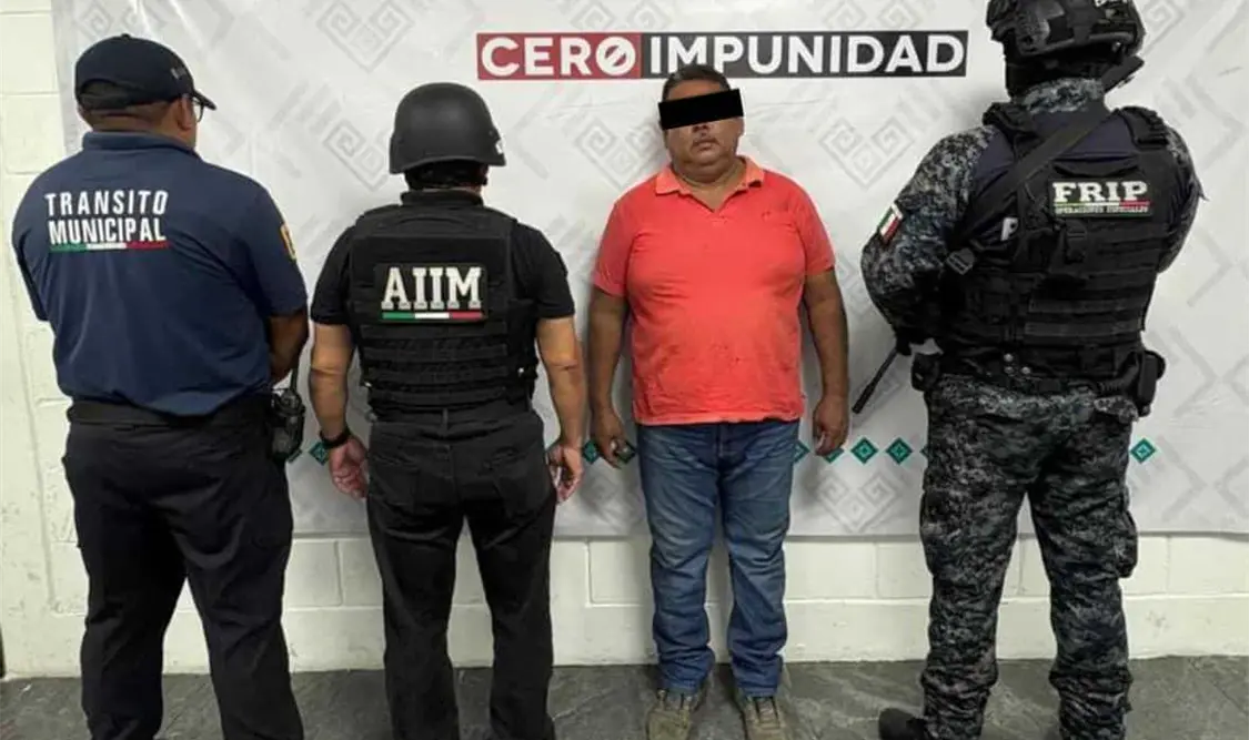 Detienen a presunto responsable del accidente en la entrada de Tuxtla- San Fernando