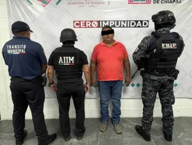 Detienen a presunto responsable del accidente en la entrada de Tuxtla- San Fernando