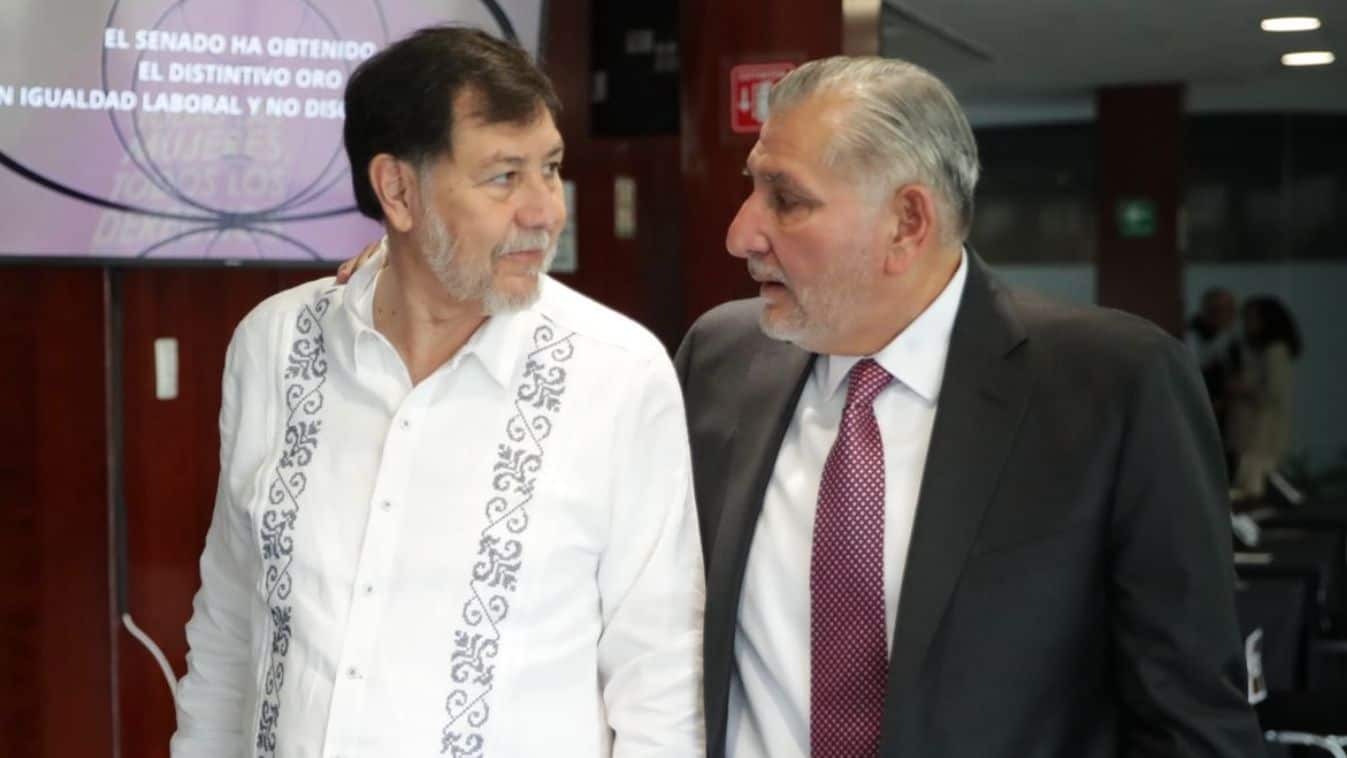 Noroña defiende a Adán Augusto