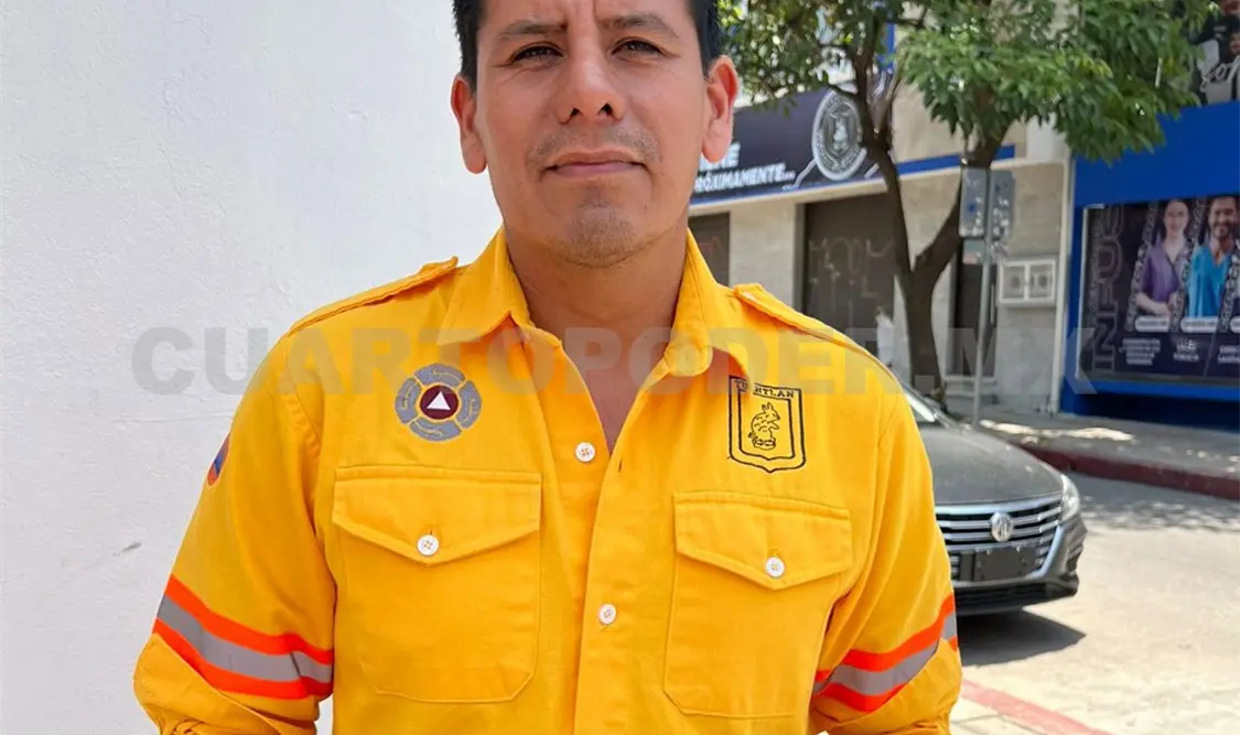 Eder Mancilla, titular de la Secretaría de Protección Civil de Tuxtla Gutiérrez. Carlos López / CP