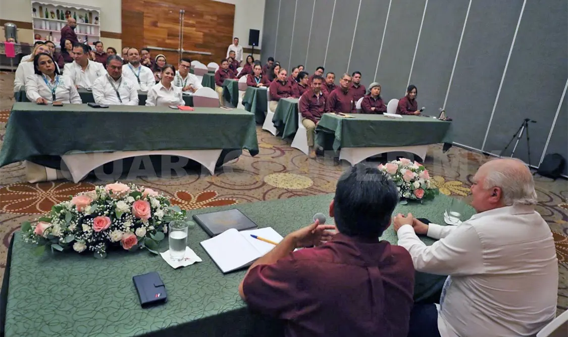 Promueven acciones conjuntas para fortalecer derechos laborales y mejorar atención a la derechohabiencia. CP
