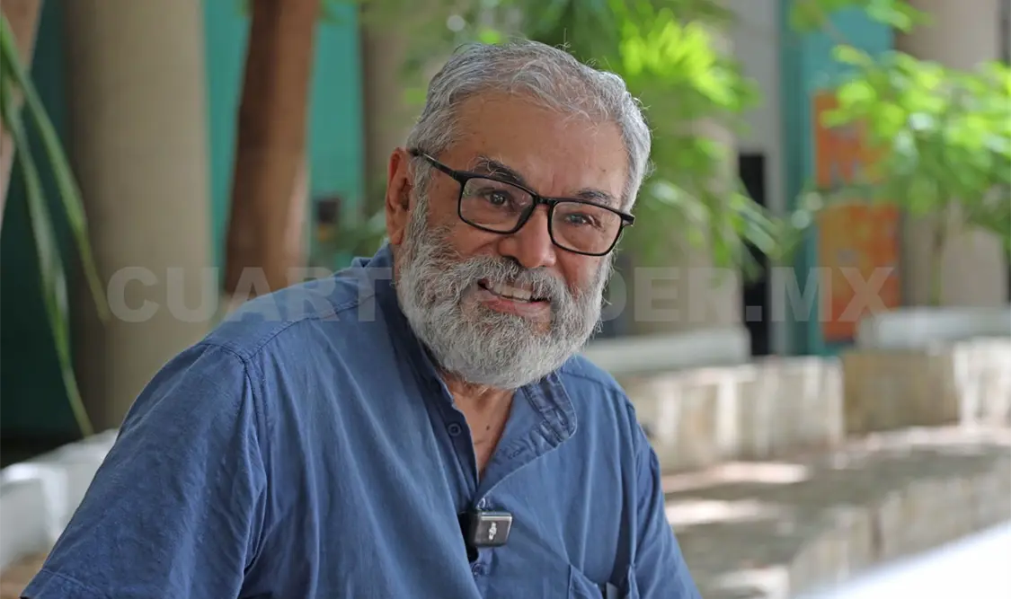 Roberto Ramos Maza destaca la labor del periódico como ente documental importante. Carlos López / CP