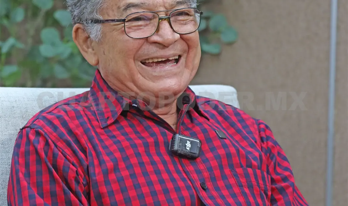 Don Rubén, un cronista silencioso de la historia de Cuarto Poder. Carlos López / CP