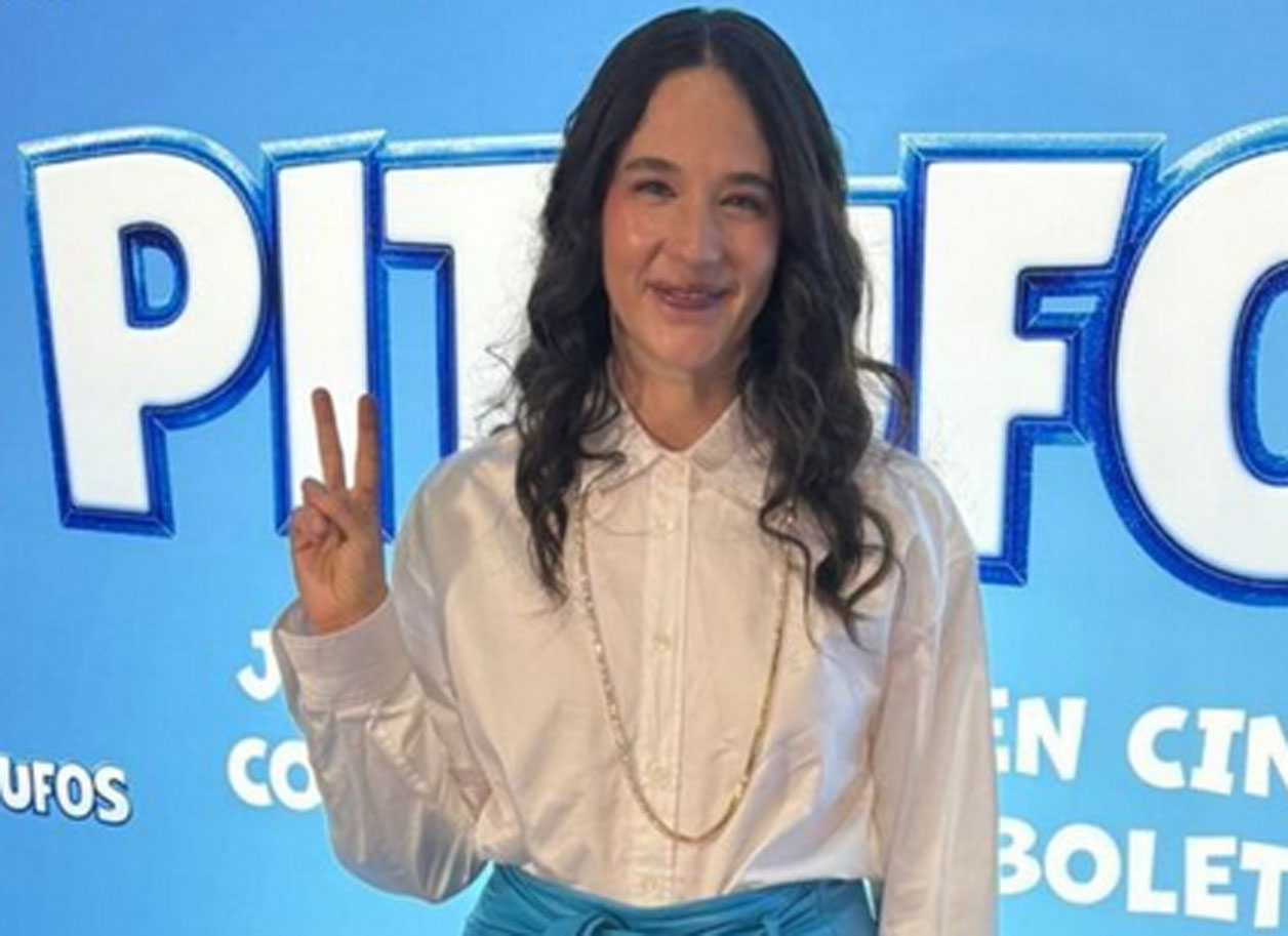 Sariñana, encantada con los Pitufos