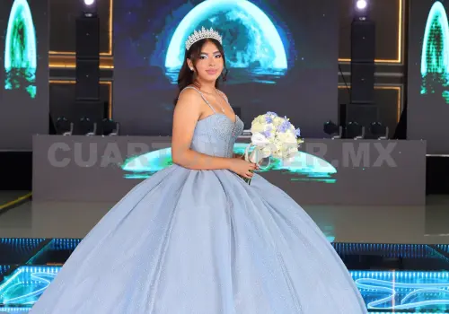 Lució como una princesa