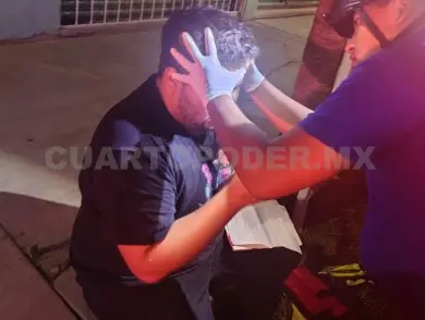 Zarandeado con objeto sólido y con heridas por riña