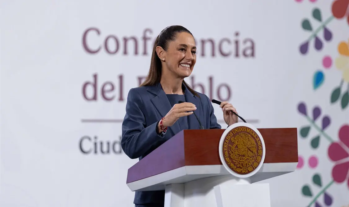 Claudia Sheinbaum añadió que vale la pena que los tribunales y los jueces “pongan todo en su justo término”. Cortesía