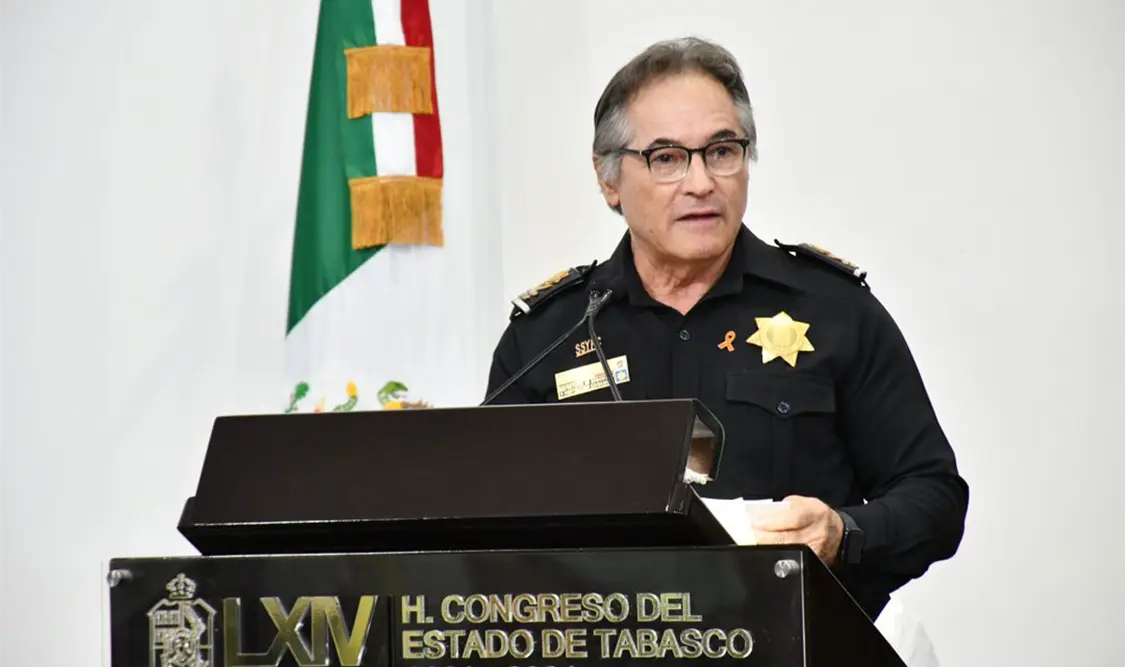 El exsecretario de Seguridad de Tabasco se afilió a Morena desde marzo 2023. Cortesía