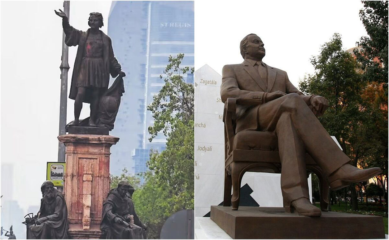 Las polémicas estatuas que fueron reubicadas
