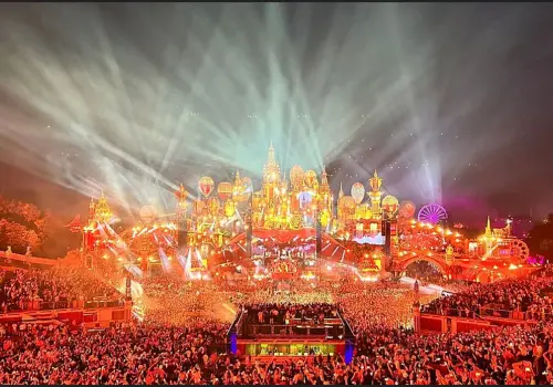 Sin riegos en el Tomorrowland