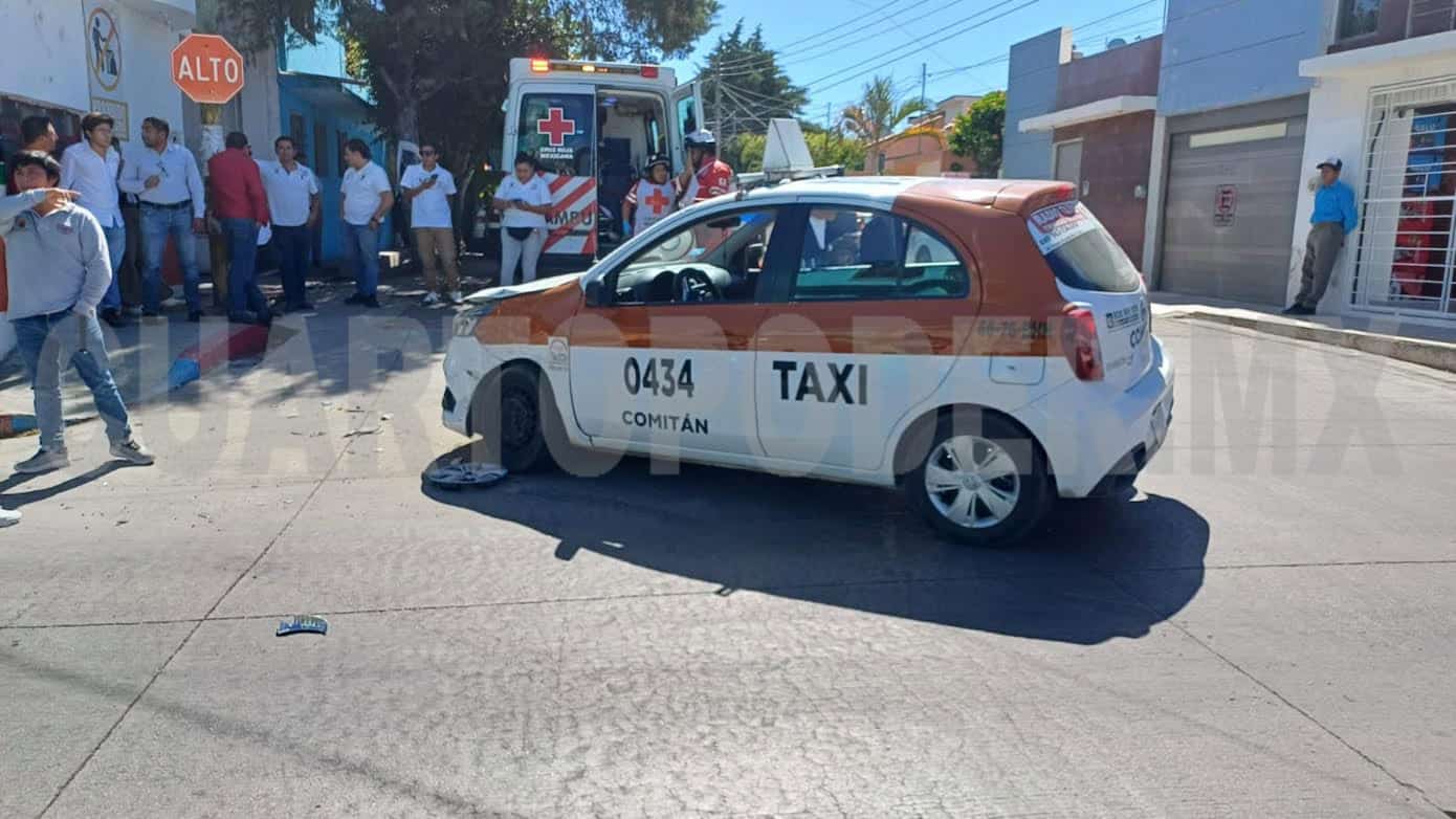 Falta de precaución provoca colisiones en cruce de calles
