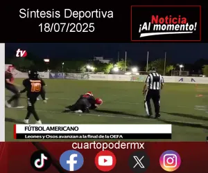 Síntesis Deportiva 18 07 2025
